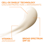 La Roche-Posay Anthelios AOX Daily Antioxidant Serum with SPF 50 Sunscreen, 1.0 fl oz