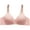 Pink, variant on Bras Women's Non-Steel Ring Gathering Comfortable Breathable Underwear Daily Bra Strapless Bra No Underwire Womens Underwear Honeymoon Lingerie for Women, 34