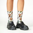 thumbnail image 4 of Honeii Monkeys Swinging from Palms Print Children's Colorful Socks,Unisex Kids and Toddlers' Cushioned Sock,Kids Athletic Crew Socks,for Everyday Wear and Sports, 4 of 5