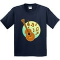 thumbnail image 3 of Inktastic Cute Guitar with Musical Notes Youth T-Shirt, 3 of 5
