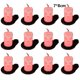 thumbnail image 2 of 12 piezas de velas de taza de Halloween con luz Led velas sin llama de Halloween para fiesta de Halloween Zhivalor  CPB-SSW723-2, 2 of 5