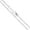Rose Gold, variant on 22k Rose Gold Plated Sterling Silver Diamond-Cut Figaro Link Chain 4.5mm Solid 925 Italy Necklace 22" Female