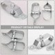 thumbnail image 3 of 6Pcs Wire Rope Tightener Garden Fence Heavy Duty Metal Cable Tightener Tensioners, 3 of 4