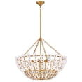 thumbnail image 2 of Fredrick Ramond Fr41636 Azalea 12 Light 36" Wide Chandelier - Brass, 2 of 7