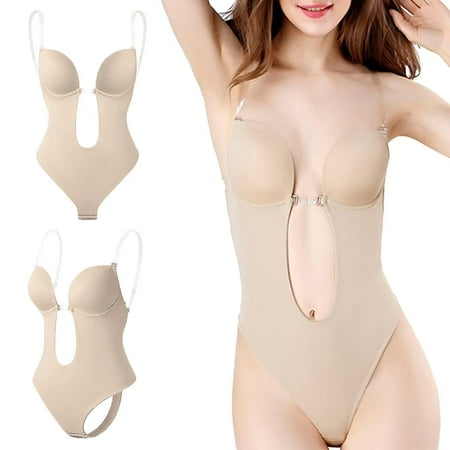Full Body Shaper for Women Strapless Backless Shapewear Seamless Bodysuit  for Wedding Party (Beige M) (Beige L) : : Clothing, Shoes &  Accessories