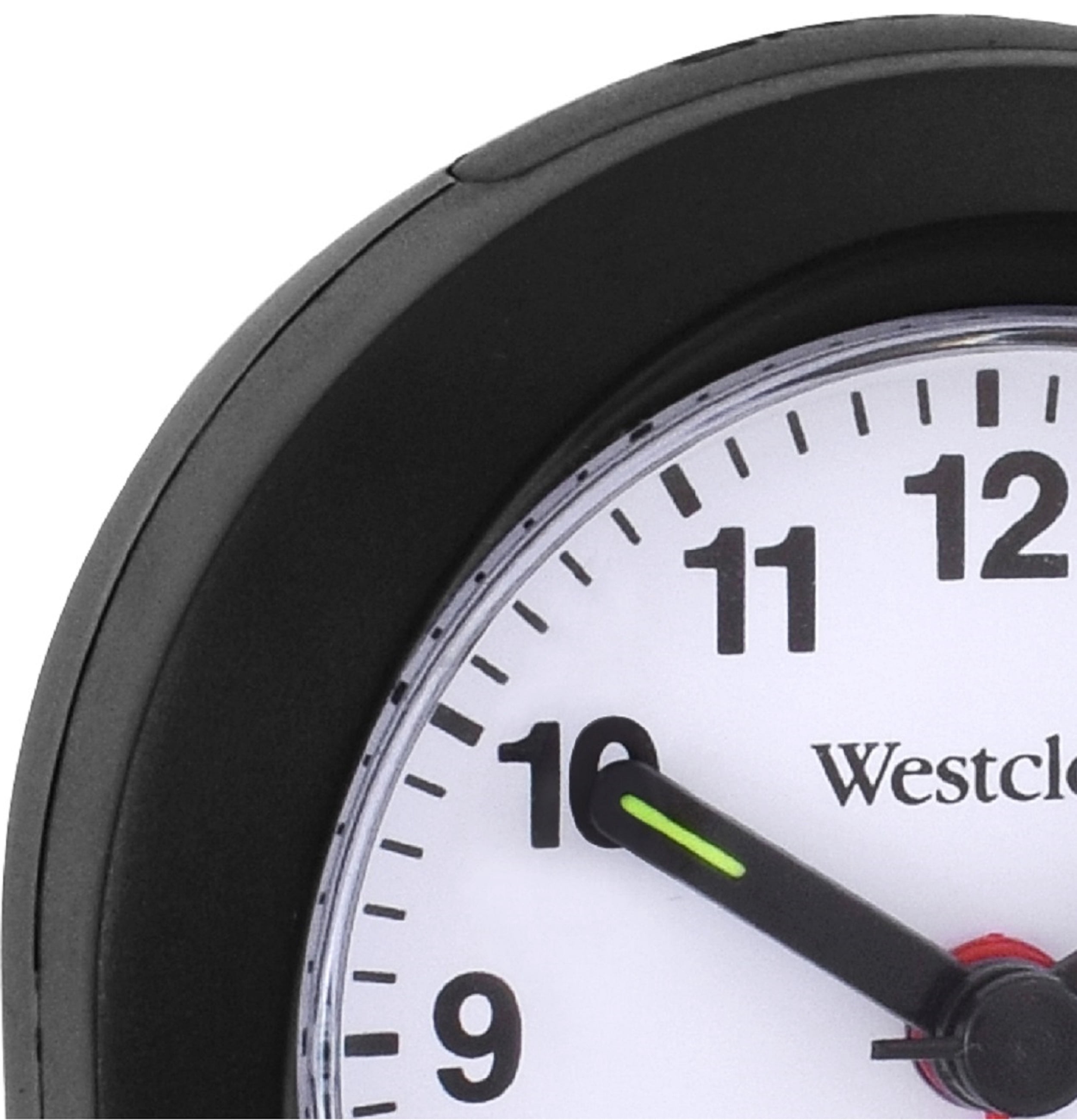 Westclox, Analog Travel Alarm Clock, Model 47312, Black - Walmart.com