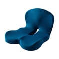 thumbnail image 2 of Cojín de espuma viscoelástica Fernando para asiento con soporte lumbar ergonómico y transpirable, 2 of 8