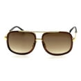 thumbnail image 3 of Fashion Sunglasses Classic Shades Me Style Rectangular Brown, 3 of 6