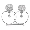 thumbnail image 1 of Holograma de candeliere de hierro, soporte de pilar de en apariencia de con Base, pilar de de la lámpara de las decoración Plata, 1 of 7