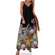 thumbnail image 1 of Vestido sin mangas con ramo, vestido de noche elegante y chic, vestidos de estilo coreano para mujer, 1 of 7
