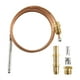 thumbnail image 2 of Kit de termopar de cobre para control de quemadores, repuestos para calefacción doméstica 120 centímetros, 2 of 9