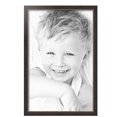 thumbnail image 2 of ArtToFrames 18" x 28" Cimarron Walnut Silver Picture Frame, 18x28 inch Silver Wood Poster Frame (WOM-5223),  Pack, 2 of 7
