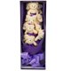 thumbnail image 2 of Ramo de 12 osos de peluche morados con tutús en caja de regalo - SCS Direct, 2 of 6