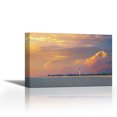 thumbnail image 1 of Cape May, New Jersey - Contemporary Fine Art Giclee on Canvas Gallery Wrap - wall décor - Art painting - 36 x 24 Inch - Ready to Hang, 1 of 2