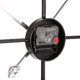 thumbnail image 4 of Decor Wall Clock, European Retro Clock With Large Numerals, Indoor Silent Battery Operated Metal Clock For Home, Living Room, Kitchen And Den, 4 of 4