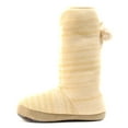thumbnail image 2 of Luckers Women's Classic Cashmere Slipper Boots In Cream Size 6.5-7.5, 2 of 4