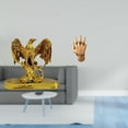 thumbnail image 2 of Escultura de animal, adorno de arte moderno, estatua de resina para escritorio, oficina, comedor, gabinete, escultura de manos entrelazadas, estante d, 2 of 7