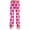 Pink, variant on Women Halloween Print Lounge Pants Relaxed Sleep Bottoms Spooky-Cute Pumpkin and Ghost Graphics Soft Autumn Pajama Apparel
