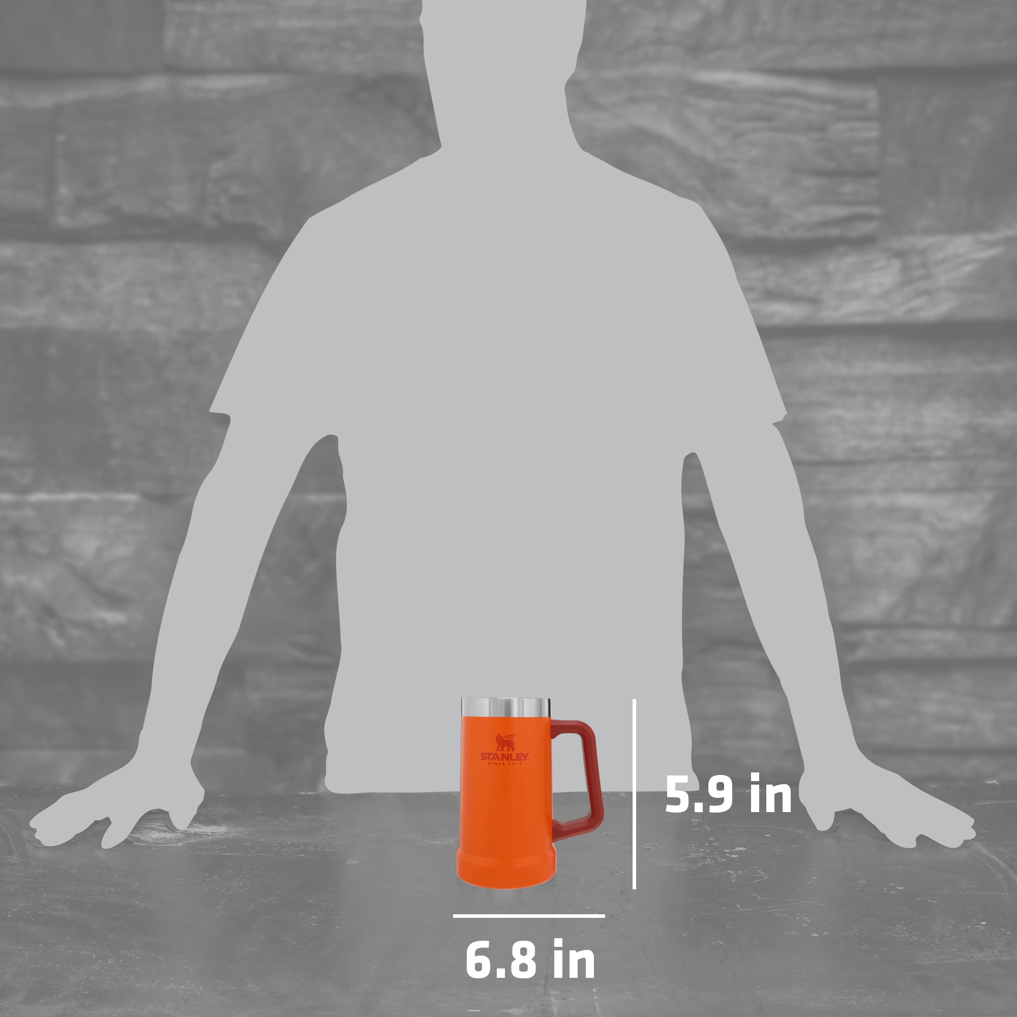 Stanley Adventure Big Grip Vacuum Stein with Easy-Carry Handle 24