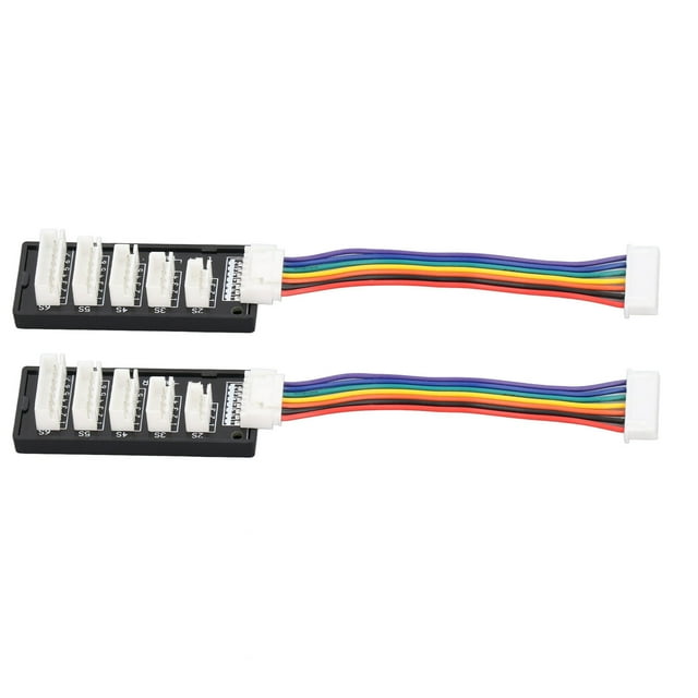 2 Pcs Carte de Charge Équilibrée en Plastique 2s‐6s Adaptateur de Charge pour B6 B6AC A6 Chargeur Intelligent