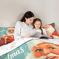 thumbnail image 5 of Feelyou Kids Santa Claus King Size Comforter Sets, Dreamy Fairy Tale Bedding Comforter Set, Christmas Gifts Reversible Bedding Set, Super Cozy Room Decor,3-Piece, 5 of 8
