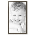 thumbnail image 2 of ArtToFrames 24" x 43" Muted Silver Picture Frame, 24x43 inch Silver Wood Poster Frame (WOM-4626),  Pack, 2 of 8