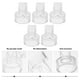 thumbnail image 4 of 5 piezas de accesorios para extractores de leche eléctricos, válvulas de pico de pato de silicona (22 mm), 4 of 7