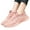 Pink, variant on BadPiggies Women’s Knit Sneakers Active Cushion Breathable Tennis Gym Workout Walking Shoes, Size 6-11