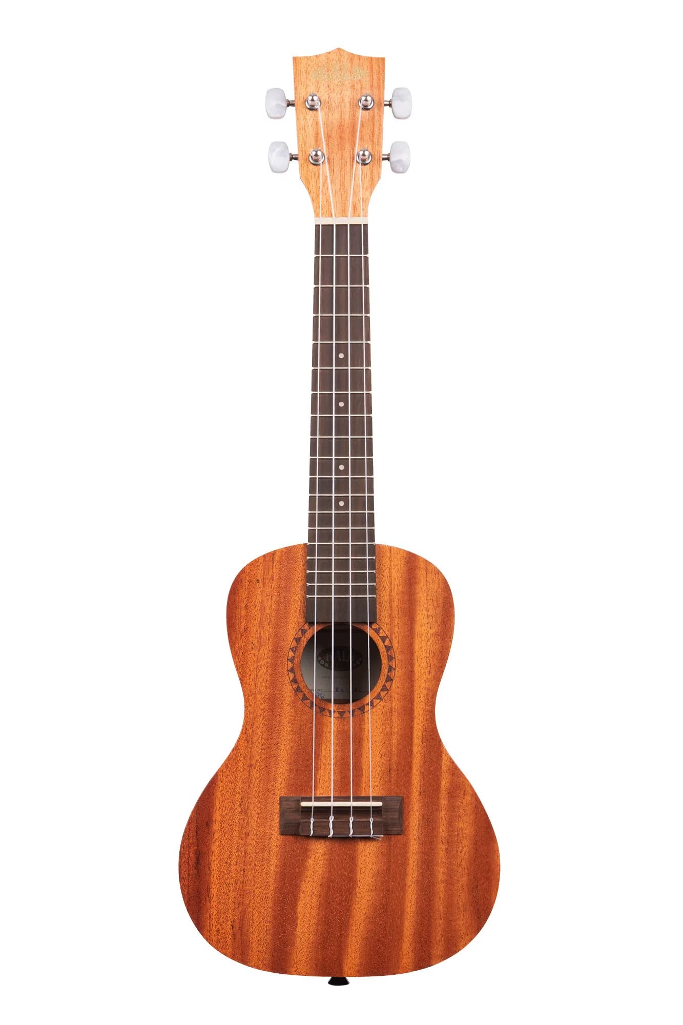 Kala KA-15C Satin Mahogany Concert Ukulele w/ Hard Case