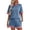 Royal Blue #005, variant on Two Piece Sets for Women Short Sleeve Shirts and Shorts Outfits Summer Vacation Color Block Lounge Set, L