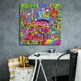 thumbnail image 5 of Epic Graffiti 'Caterpillar Alice Square' by Howie Green, Canvas Wall Art, 26"x26", 5 of 8