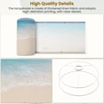 thumbnail image 4 of Beach Lampshades 2 Pack Beach Coastline Landscape Scenery Nature Sand 13"x13"x10" Light Shade for Table Lamps Floor Lamps Drum Lamp Shades Lampshade Replacement Easy Assembly, 4 of 8