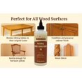 thumbnail image 3 of Natural Wood Conditioner Oil – 8 Fl Oz – Plant-Based, Odorless Furniture Conditioner for Wood Tables, Cabinets, Dressers & Antiques – Nourish, Polish & Protect – Non-Toxic Conditioning Oil, 3 of 4