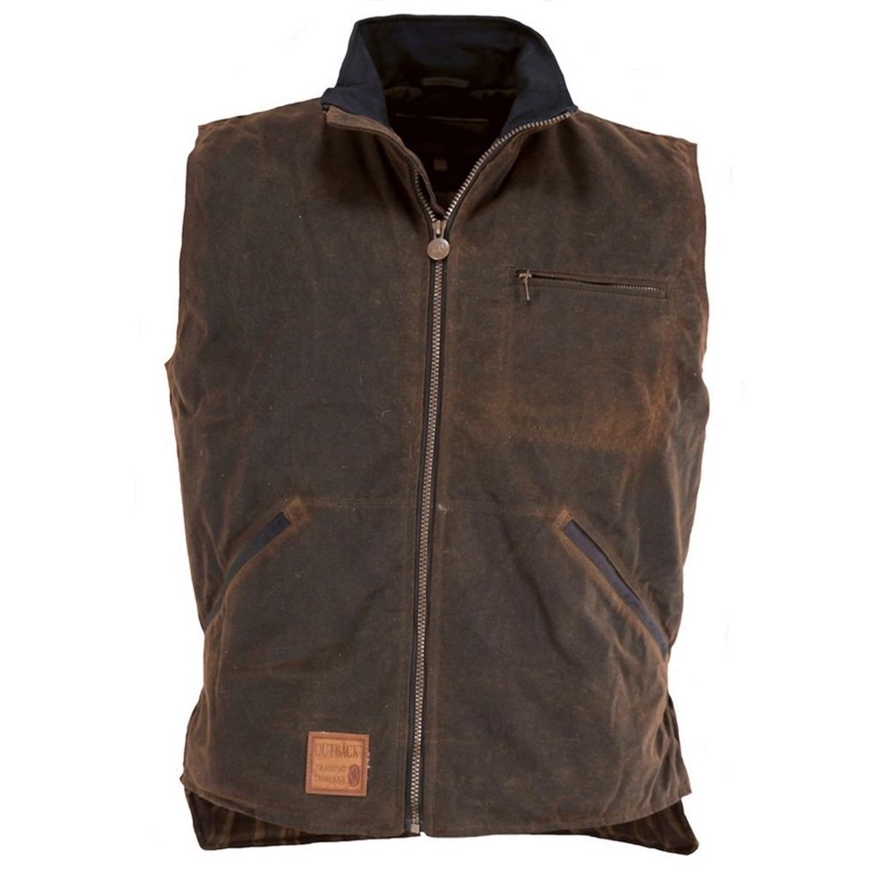 Outback Trading Company Outback Trading Vest Mens Tough Sawbuck