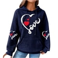 thumbnail image 2 of Qiopertar Chandail en Molleton à Manches Longues Col Rond Imprimé pour Femmes, Ample, Pull, Blouse en Solde, Livraison Gratuite à Moins de 5$, jusqu'à 90 % de Réduction, 2 of 4