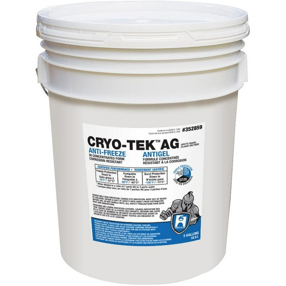 Antigel Concentré Cryo-Tek de 18,9 L pour Système de Chauffage