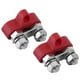 thumbnail image 2 of Rankomu Perno de Terminal, 2 Piezas de 5/16 Pulgadas M8 Terminal Stud Rojo Piezas de Bloque de Conexiones de cableado de Alta Resistencia para Camiones de 12-48 V, vehículos recreativos, Barcos, 2 of 14