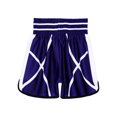 thumbnail image 2 of Hansber Kids Muay Thai Boxing Shorts Elastic Waist Printed Kickboxing Training Shorts Youth Martial Arts Fight Trunks Blue L-110, 2 of 7