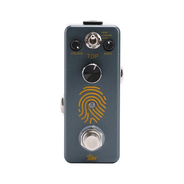 Pedal de Guitarra ISET AC Stage huellas de dedos True Bypass para Guitarra Eléctrica y Bajo