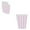 Pink, variant on Food Stands for Display Party with Striped Design Popcorn Boxes 10.5x7.5x2cm for Popcorn Boxes for Party, Large Capacity and Portable