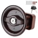 thumbnail image 1 of RV Bathroom Door Lock with 2 Keys for Caravan Motorhome Yacht Trailer Car Accessories, 1 of 4