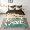 thumbnail image 2 of YST Tropical Hawaii Beach Bedding Set, Coastal Starfish, 7-Piece, Queen, 2 of 4