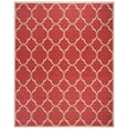 thumbnail image 2 of Safavieh Linden Ognena Geometric Indoor/Outdoor Area Rug, Red/Creme, 8' x 10', 2 of 8