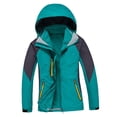 thumbnail image 1 of Mujeres 2 en un ejercicio Impermeable Chaqueta De Esquí Invierno Esquí Al Capa De Lluvia XXL, 1 of 9