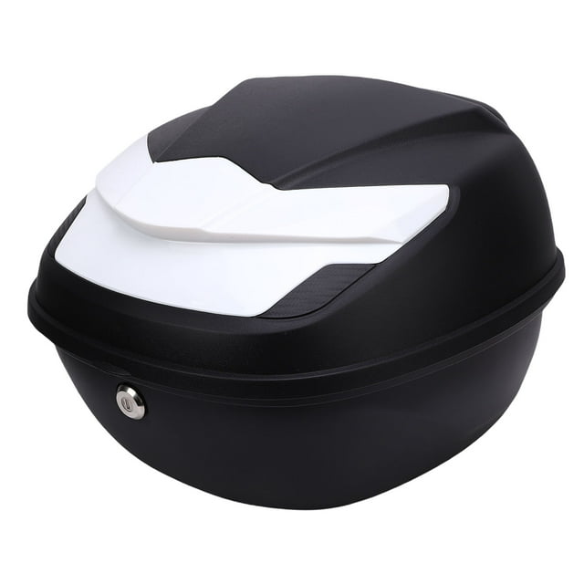 Caja De Almacenamiento De Equipaje Para Motocicletas, Caja Superior Portátil Para Motocicleta De 39L, Antiarañazos Para Scooters