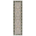 thumbnail image 2 of SAFAVIEH Bayside Aline Oriental Polyester Runner Rug, Green/Beige, 2'2" x 8', 2 of 10