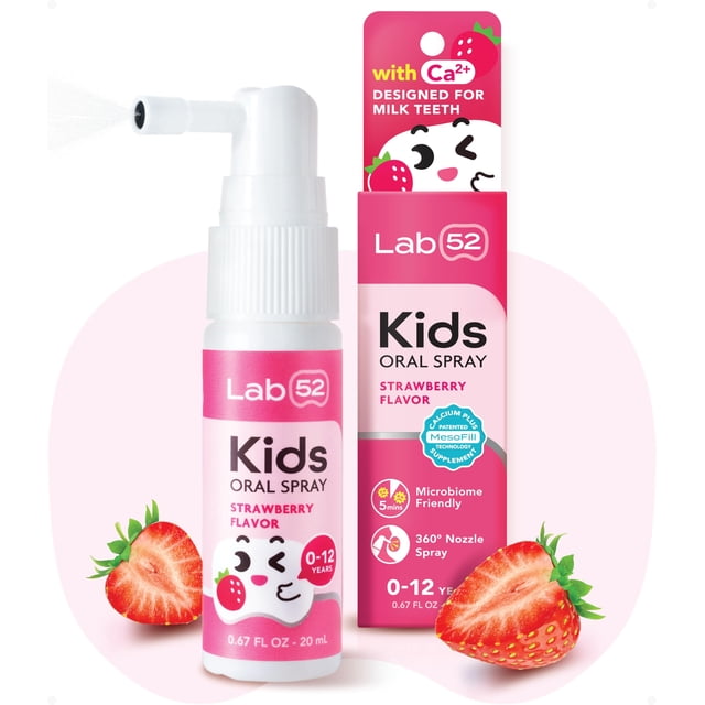Spray Oral Infantil LAB 52 Sabor Fresa 20 ml