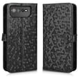 thumbnail image 2 of Compatible With Asus Rog Phone 6 Folding Wallet Case With 3 Card Slots Stand Function Pu Leather Cover, 2 of 5