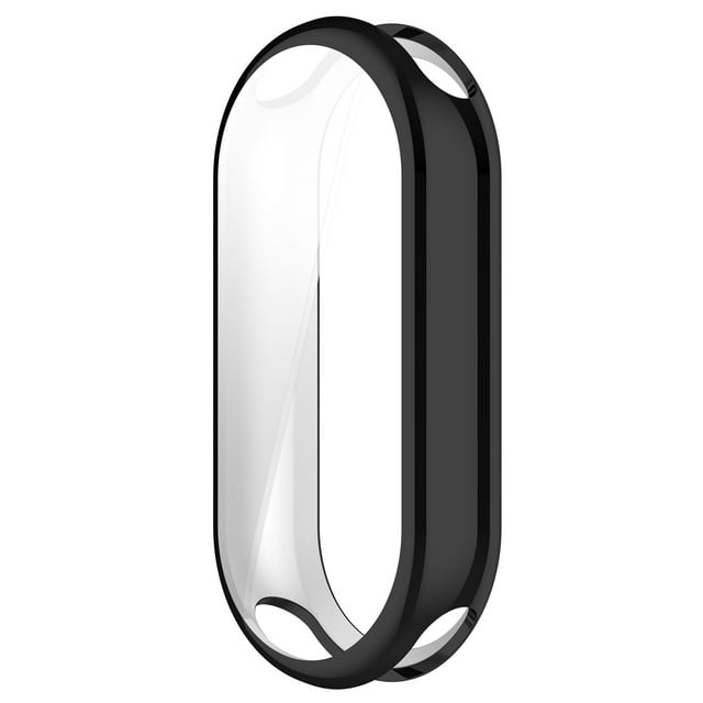 Flmtop 1PC Watch Screen Protector TPU Full Coverage Smartwatch Cases with Precise Holes Shockproof Long-Lasting Screen Protector Ultra-Thin Watch Protective Cover Compatible with Xiaomi Mi Band 8