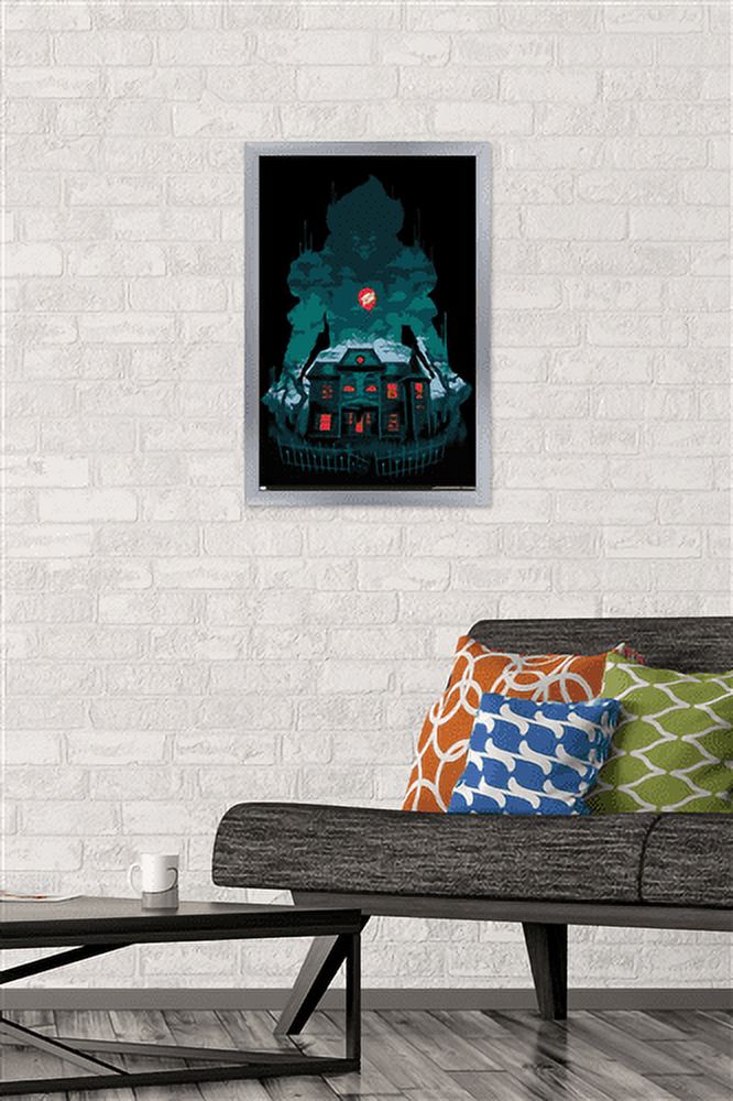 IT - House Wall Poster, 14.725" x 22.375", Framed